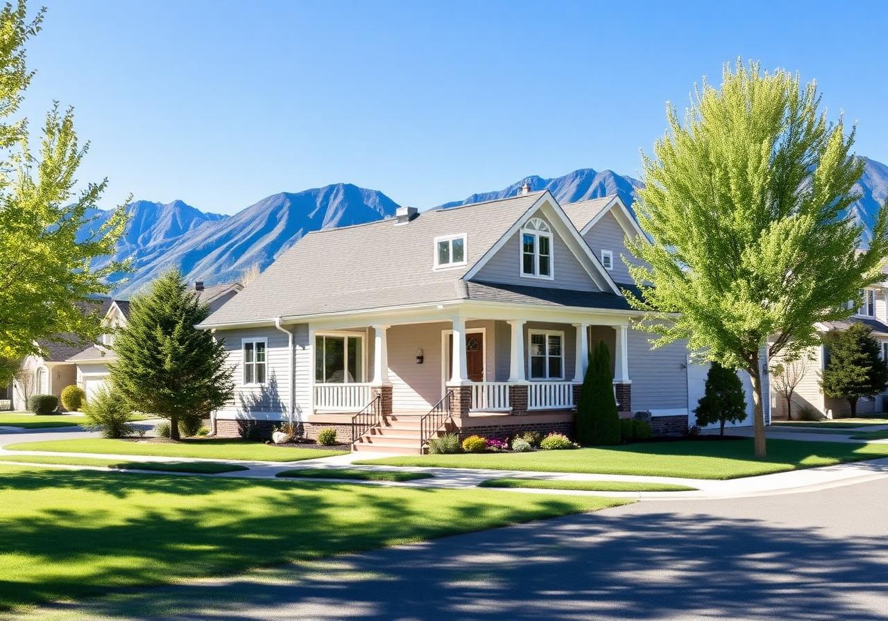 A Nephi, Utah home with a yard and mountain backdrop